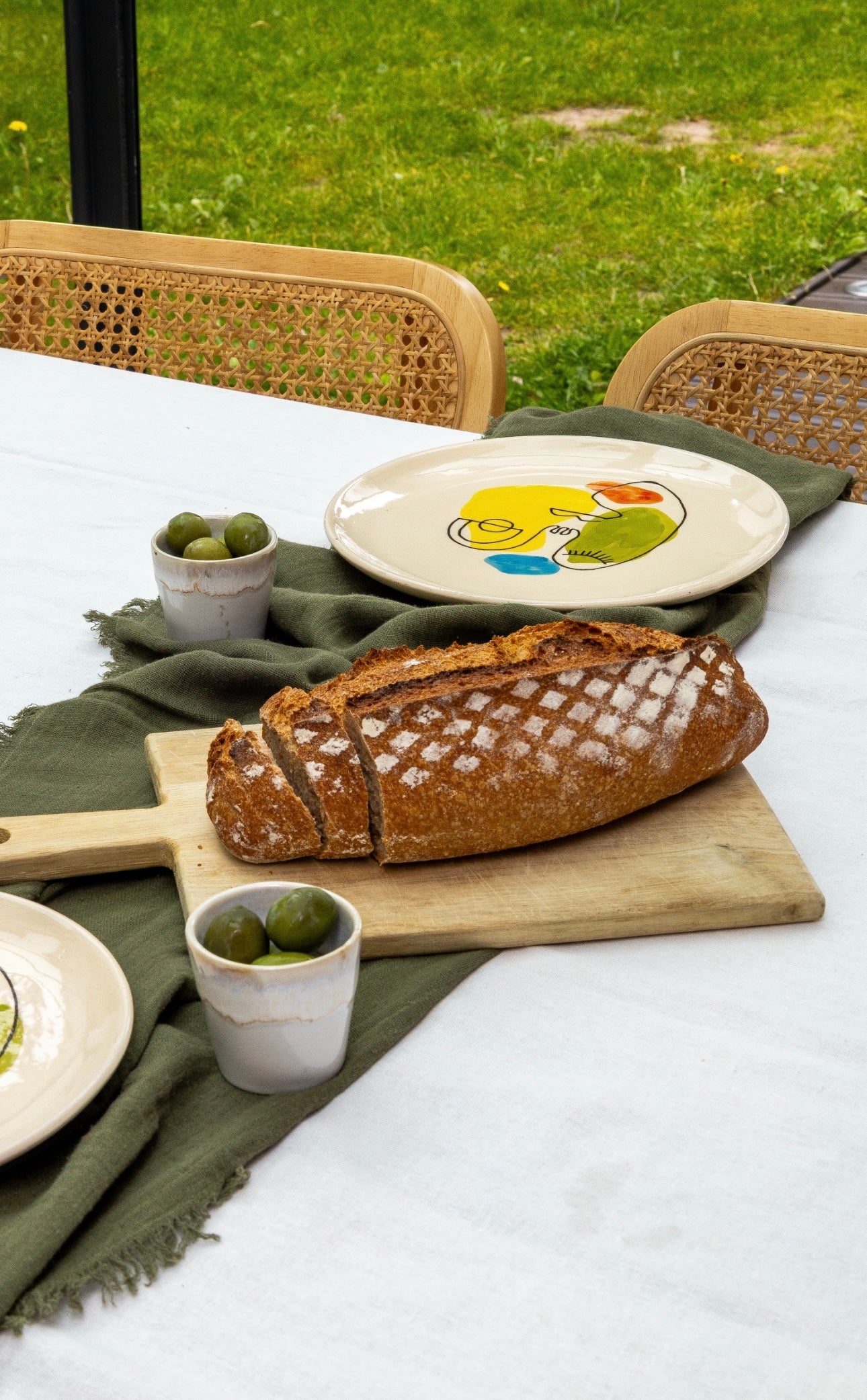 Assiette visage - Palerme