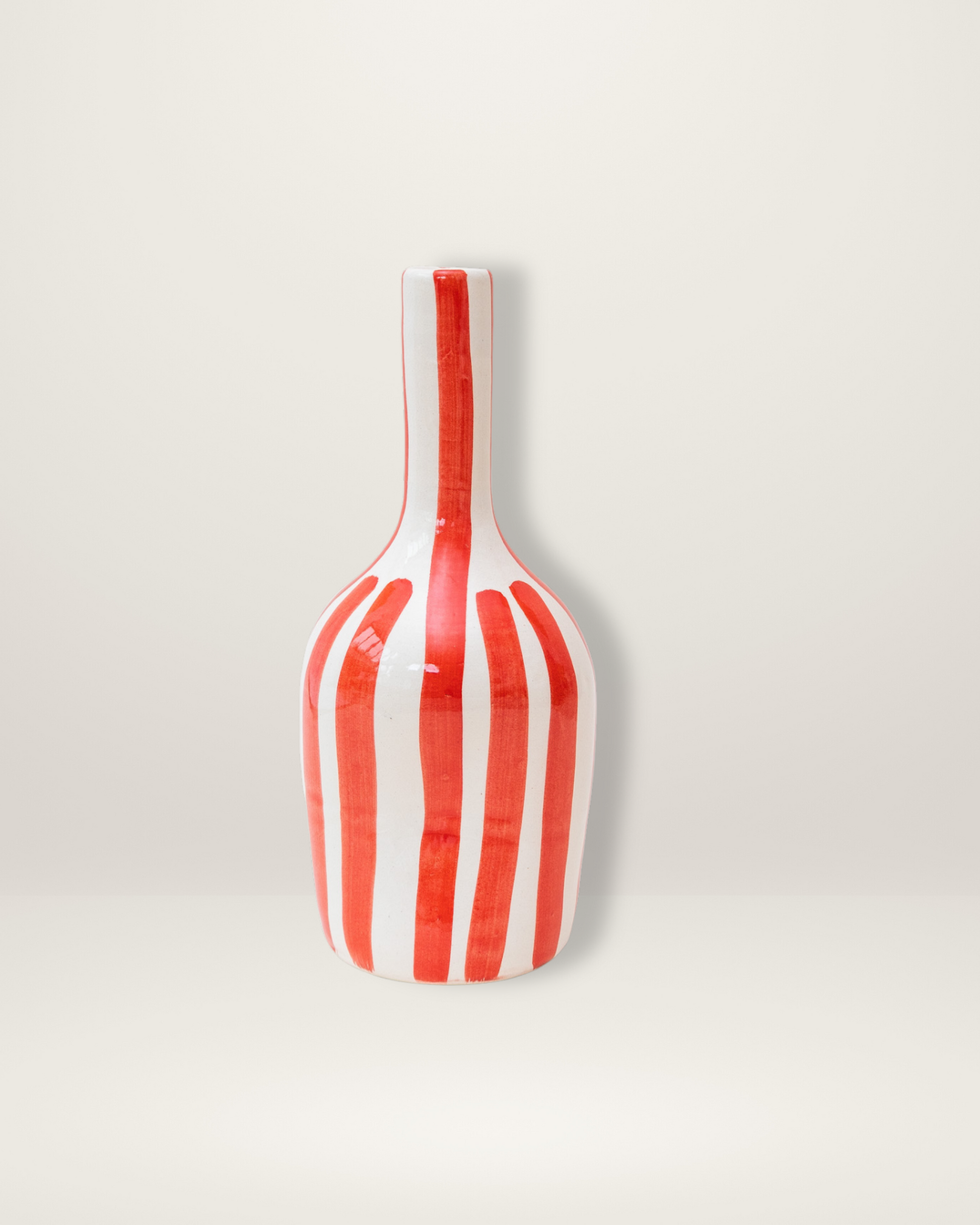 Petit vase rayé - Marrakech