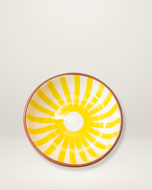 Assiette creuse rayée - Malaga