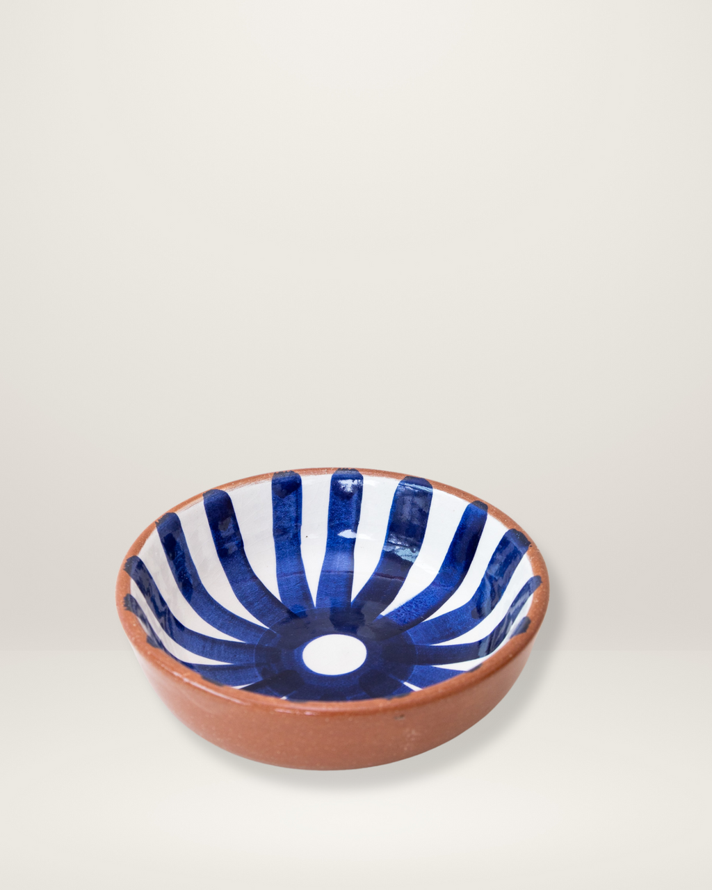Assiette creuse rayée - Malaga