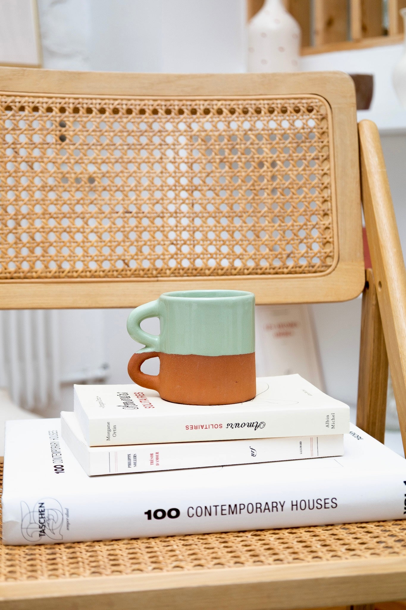 Tasse à double anses