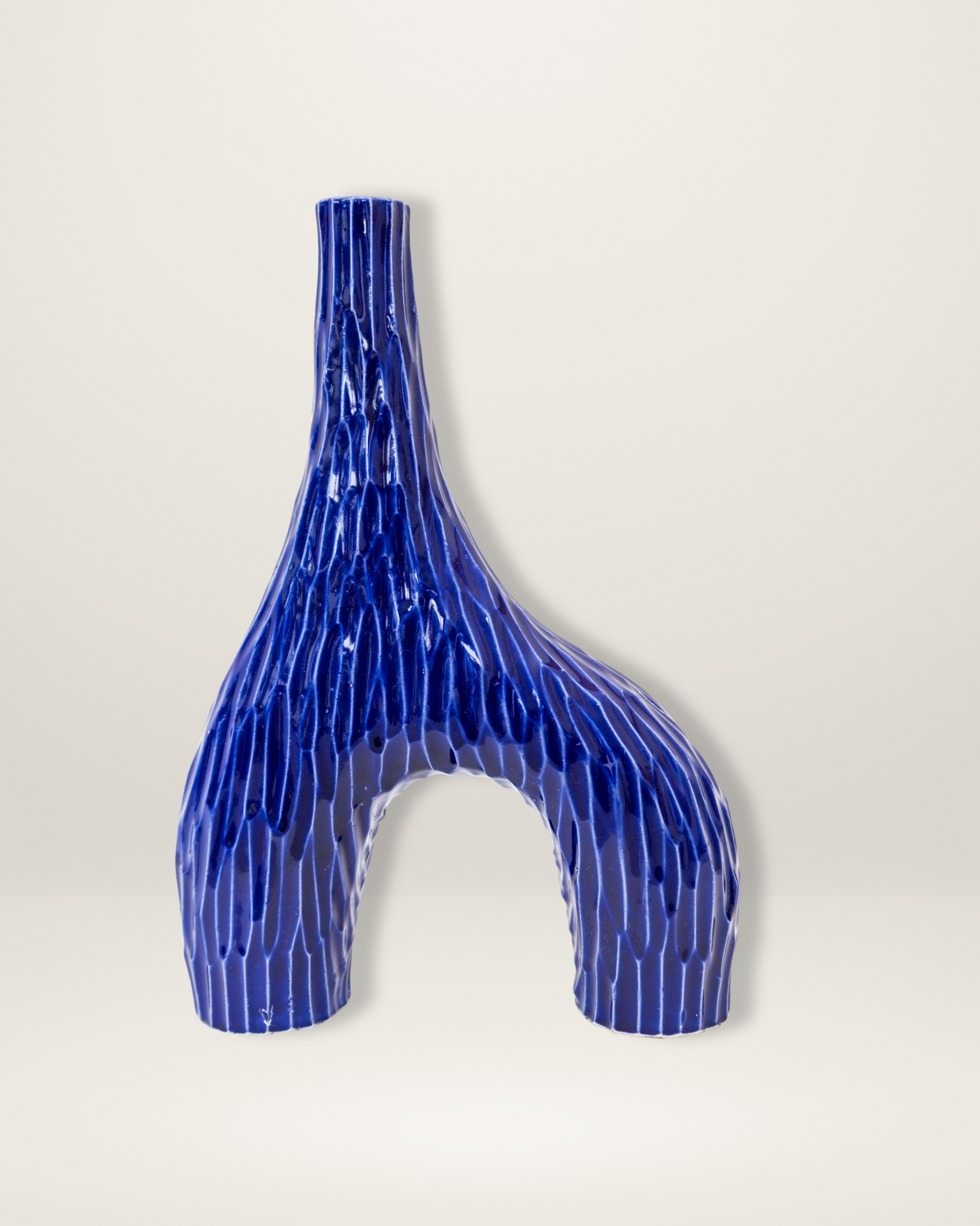 Vase texturé - Santorin